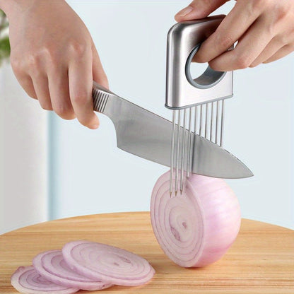 Onion Slicer Holder, Onion Holder For Slicing,