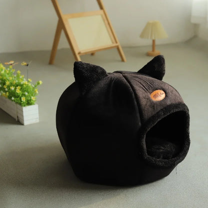 New Deep Sleep Comfort In Winter Cat Bed Iittle Mat Basket Small Dog House Products Pets Tent Cozy Cave Nest Indoor Cama Gato