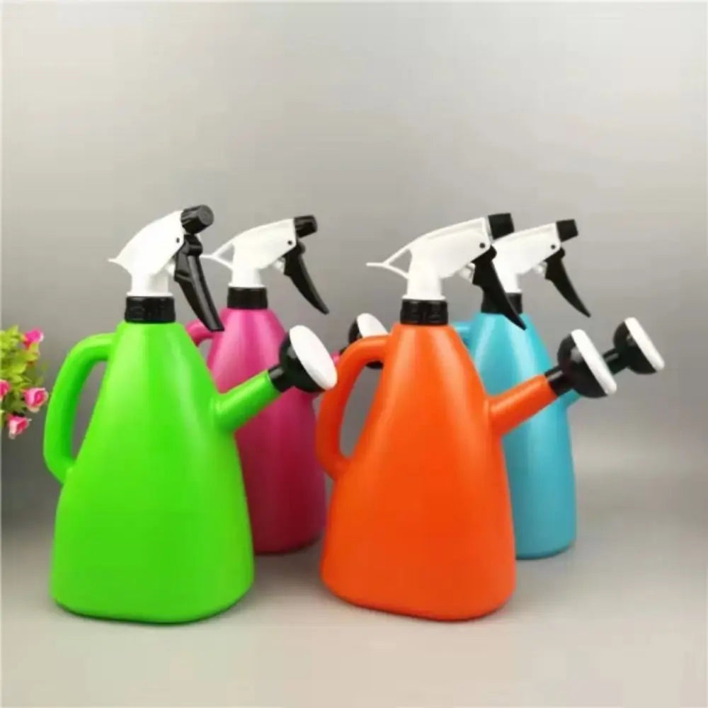 Plastic Watering Can Pot Gardening Supplies Garden Plants Adjustable Pressure Spray Water Kettle Indoor 1L Flower Sprayer Home